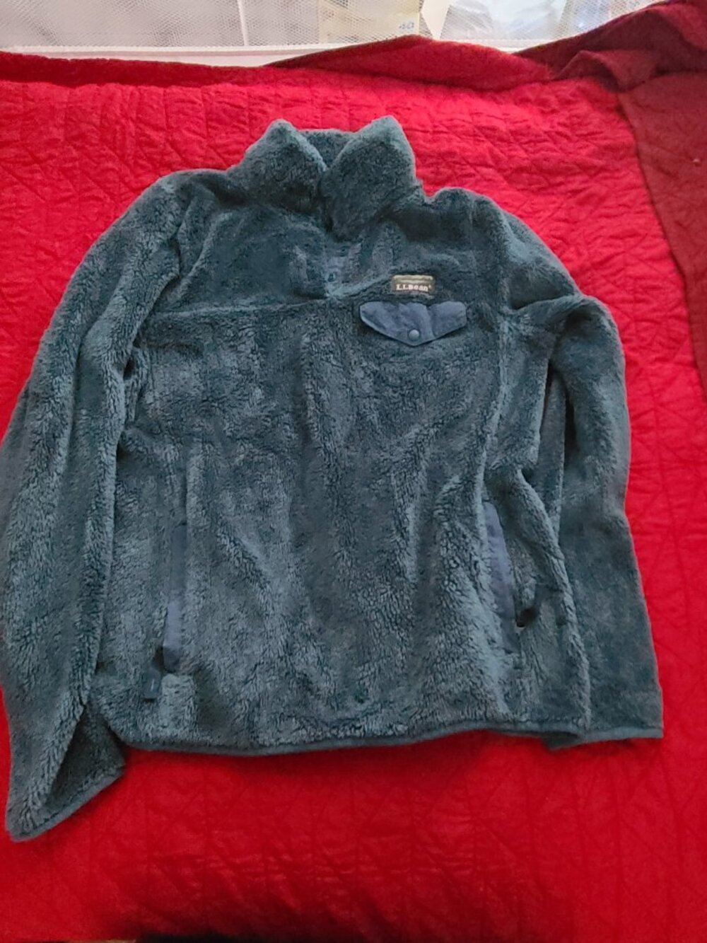 LL Bean Fleece Pullover